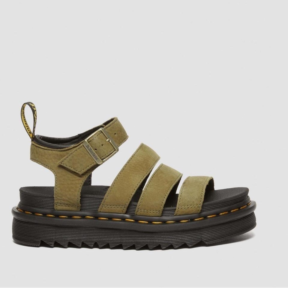 NIB DR Martens BLAIRE
TUMBLED
NUBUCK SANDALS - Picture 4 of 9